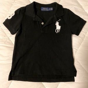 Polo shirt sleeve boys shirt 2t